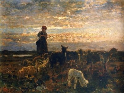 Pastorale al tramonto
